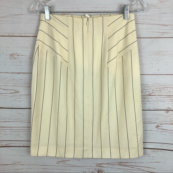 Vintage Escada Pinstriped Business Blazer Skirt Suit - Picture 13 of 15